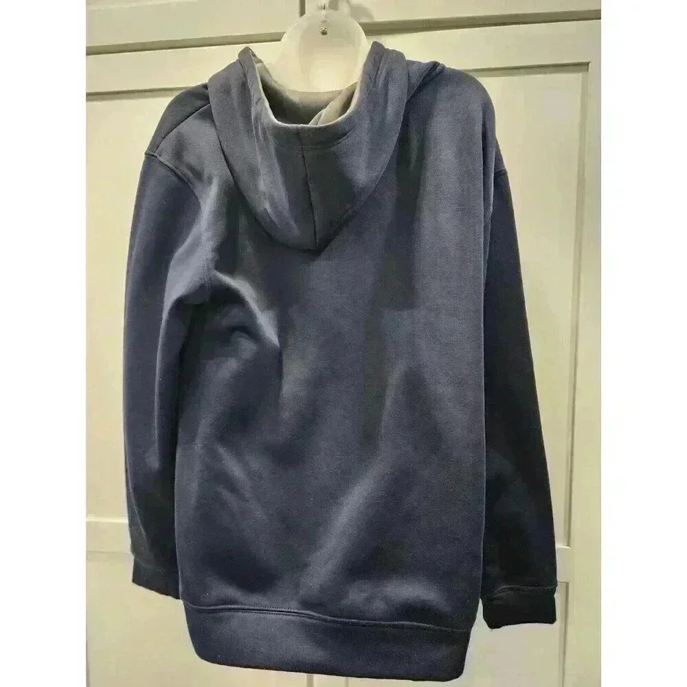 Pro Edge  Men's University of Michigan Wolverines Blue Yellow Hoodie Size M - Picture 3 of 7